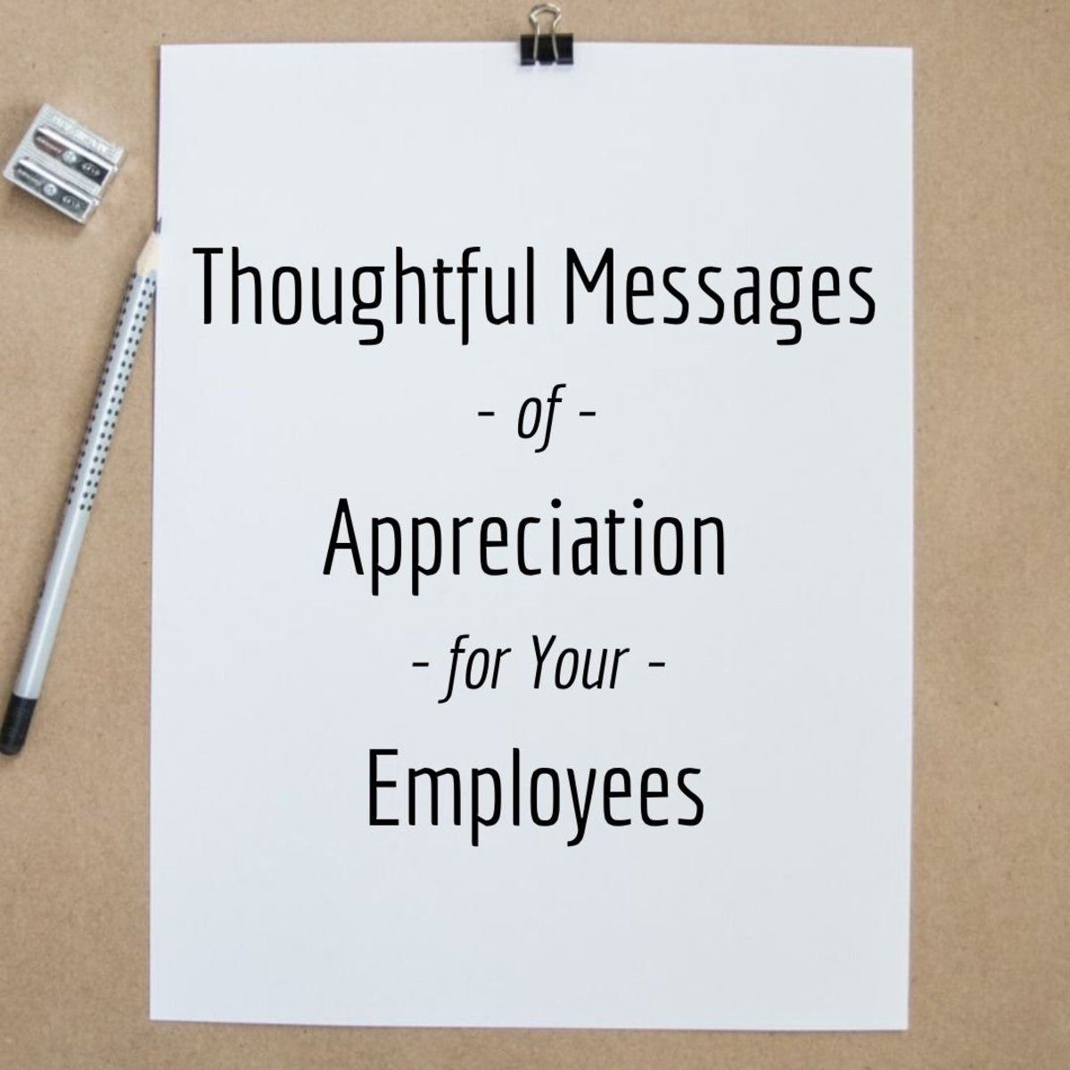 Employee recognition messages